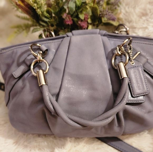Coach Handbags - Coach F22563 Madison Pleatedleather Sophia Slate